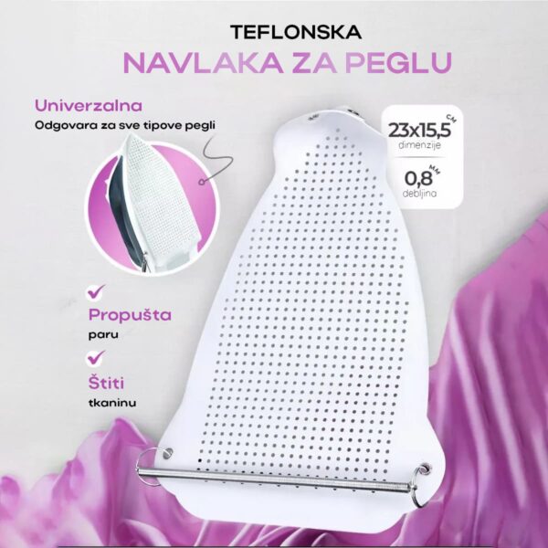 Softelle® - Teflonska navlaka za peglu - 2 komada